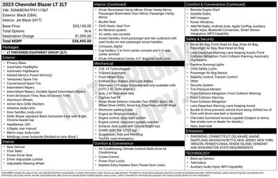 2023 Chevrolet Blazer LT