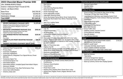 2023 Chevrolet Blazer Premier