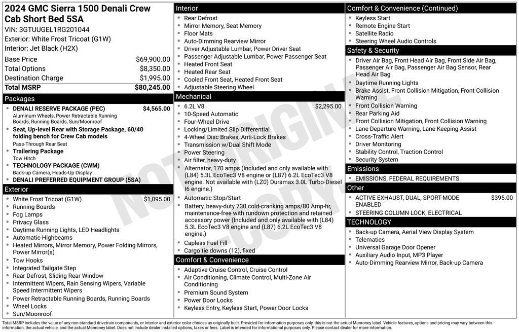 2024 GMC Sierra 1500 Denali