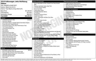 2018 Volkswagen Jetta 1.4T SE