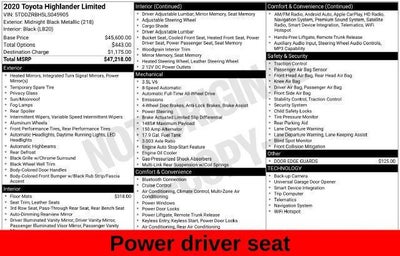 2020 Toyota Highlander Limited