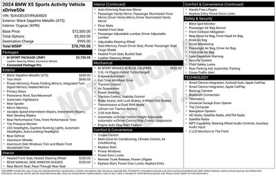 2024 BMW X5 xDrive50e