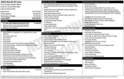 2022 Kia K5 GT-Line