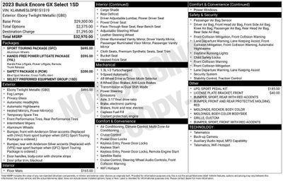 2023 Buick Encore GX Select
