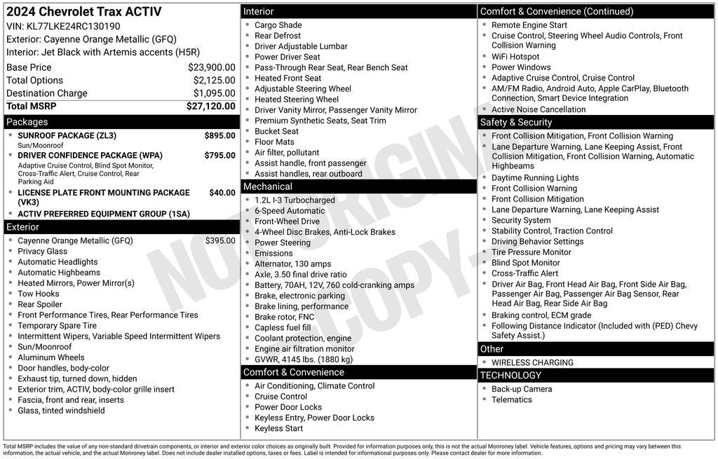 2024 Chevrolet Trax ACTIV