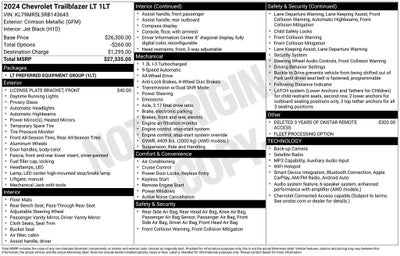 2024 Chevrolet TrailBlazer LT