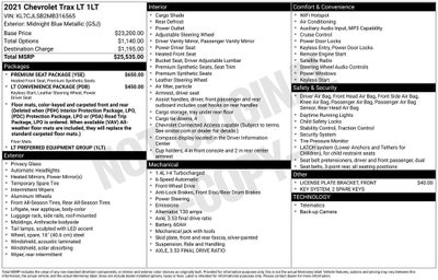 2021 Chevrolet Trax LT