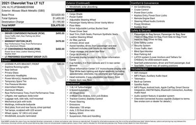 2021 Chevrolet Trax LT