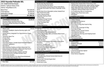 2022 Hyundai Palisade SEL