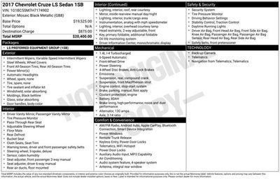 2017 Chevrolet Cruze LS
