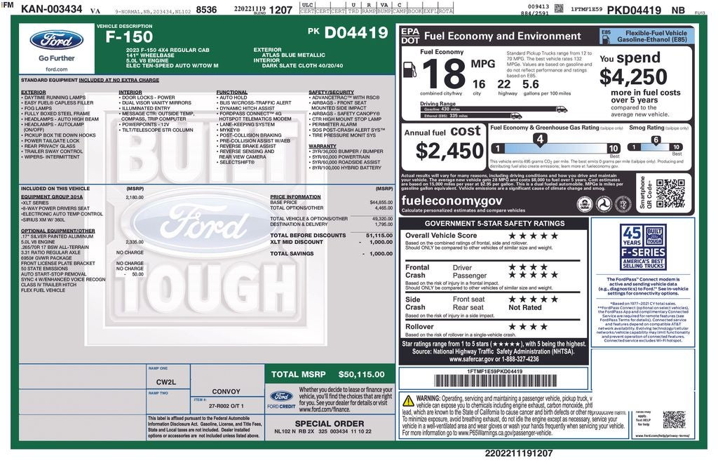 2023 Ford F-150 XLT