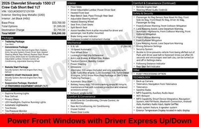 2026 Chevrolet Silverado 1500 LT LT1