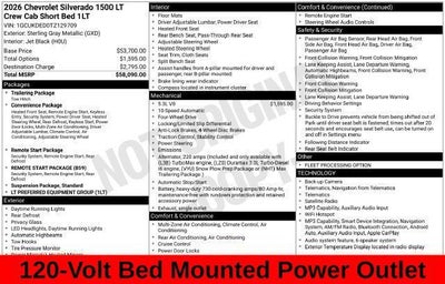 2026 Chevrolet Silverado 1500 LT LT1
