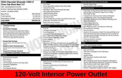 2026 Chevrolet Silverado 1500 LT LT1
