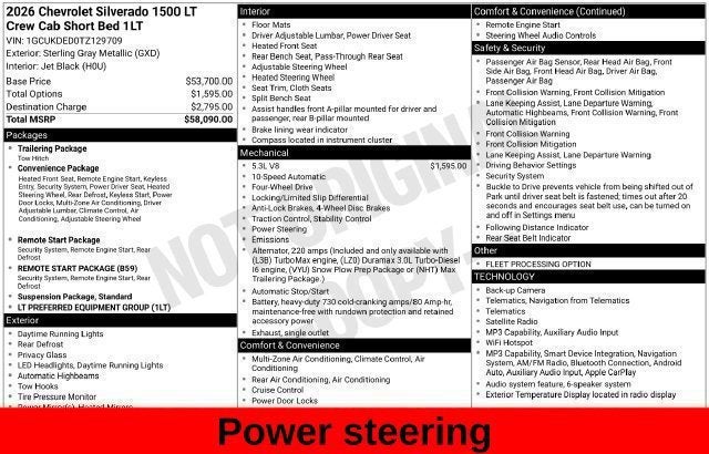 2026 Chevrolet Silverado 1500 LT LT1