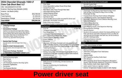 2026 Chevrolet Silverado 1500 LT LT1