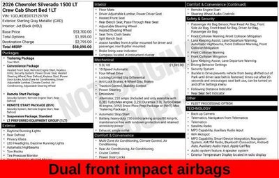 2026 Chevrolet Silverado 1500 LT LT1