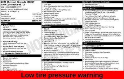 2026 Chevrolet Silverado 1500 LT LT1