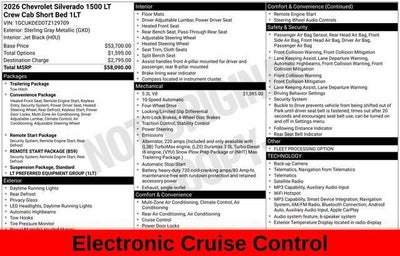 2026 Chevrolet Silverado 1500 LT LT1