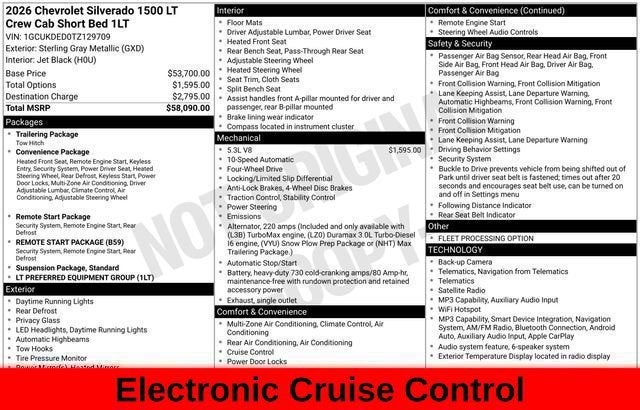 2026 Chevrolet Silverado 1500 LT LT1