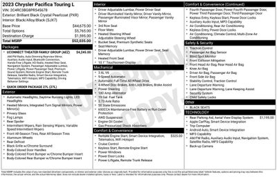 2023 Chrysler Pacifica Touring L
