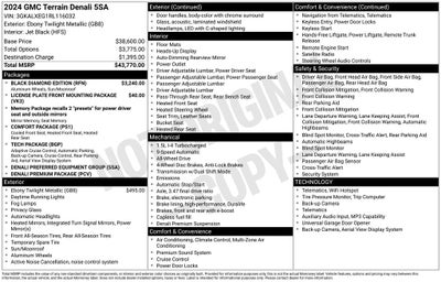 2024 GMC Terrain Denali