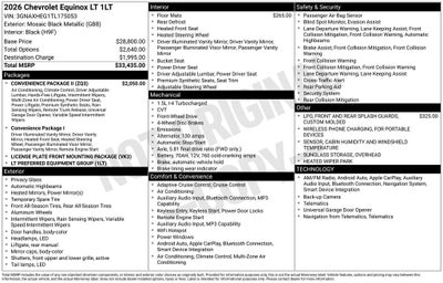 2026 Chevrolet Equinox LT