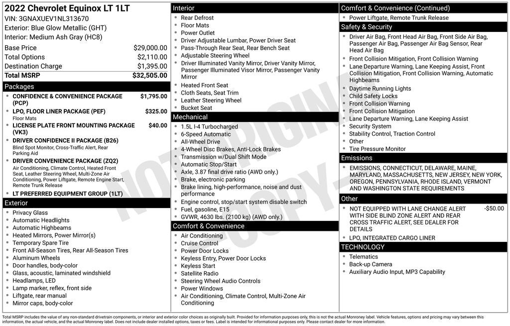 2022 Chevrolet Equinox LT