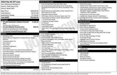 2024 Kia K5 GT-Line