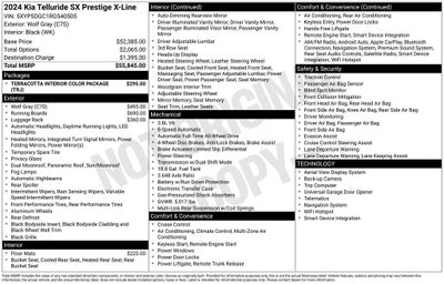 2024 Kia Telluride SX-Prestige X-Line