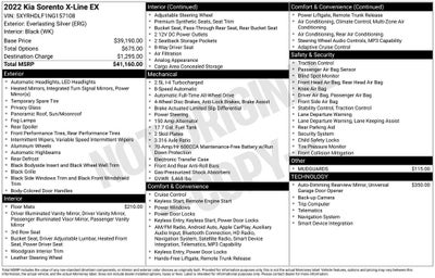 2022 Kia Sorento X-Line EX