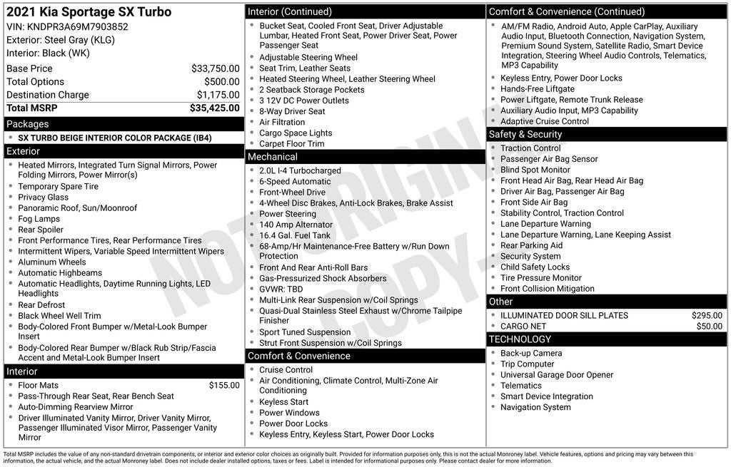 2021 Kia Sportage SX