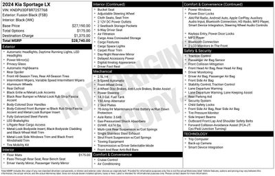 2024 Kia Sportage LX