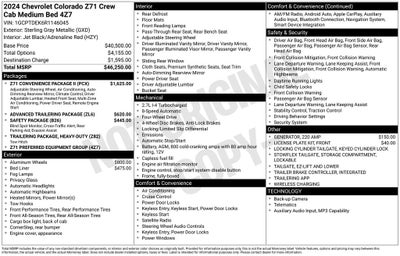2024 Chevrolet Colorado Z71