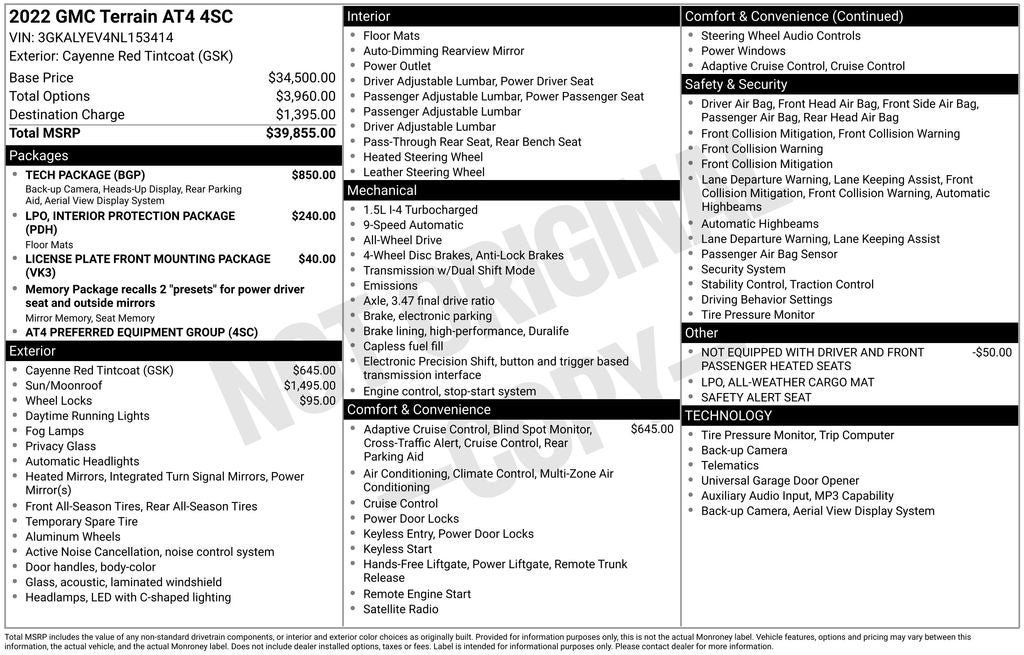 2022 GMC Terrain AT4
