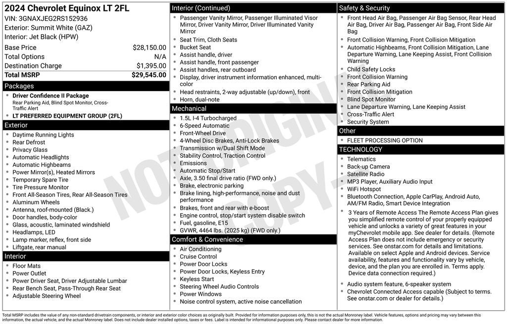 2024 Chevrolet Equinox LT