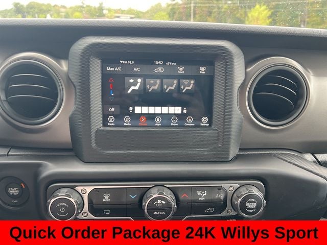 2022 Jeep Wrangler Unlimited Willys