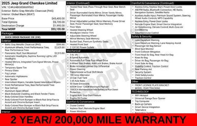 2025 Jeep Grand Cherokee Limited