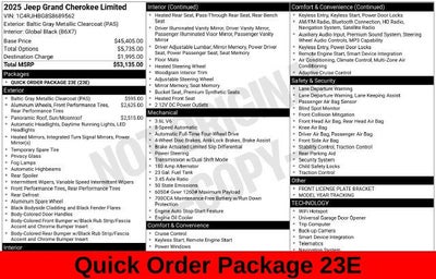 2025 Jeep Grand Cherokee Limited