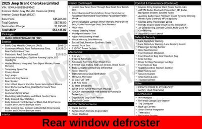 2025 Jeep Grand Cherokee Limited