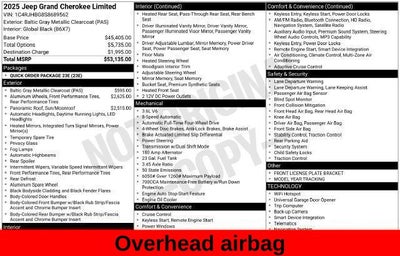 2025 Jeep Grand Cherokee Limited