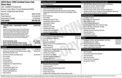 2023 RAM 1500 Limited