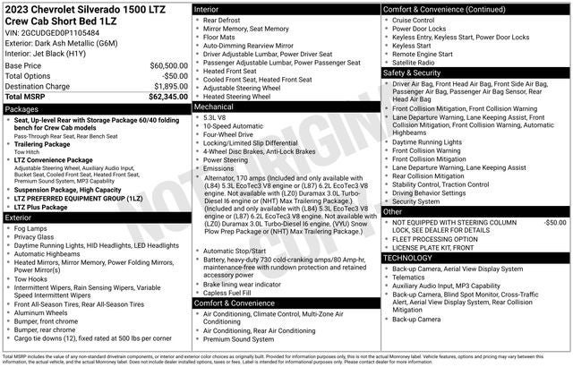 2023 Chevrolet Silverado 1500 LTZ