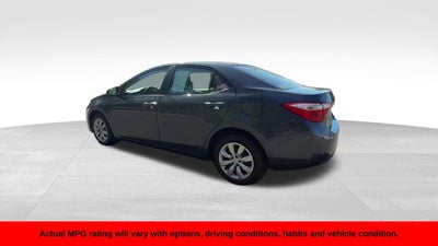 2016 Toyota Corolla LE
