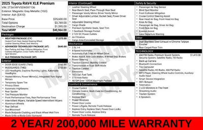 2025 Toyota RAV4 XLE Premium