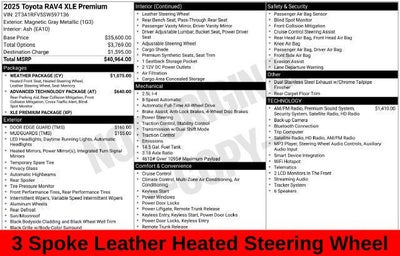 2025 Toyota RAV4 XLE Premium