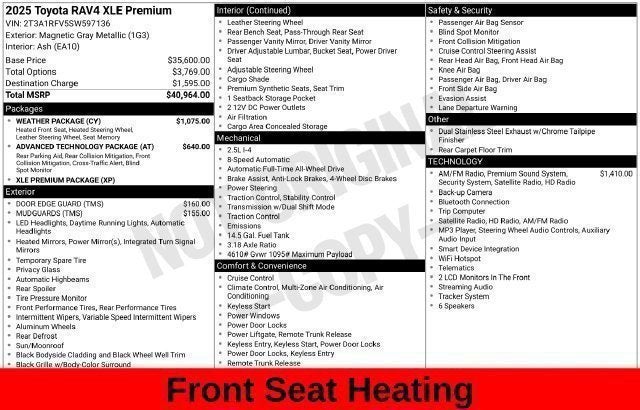 2025 Toyota RAV4 XLE Premium