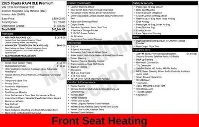 2025 Toyota RAV4 XLE Premium