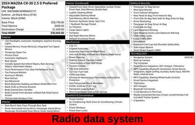 2024 Mazda Mazda CX-30 2.5 S Preferred Package