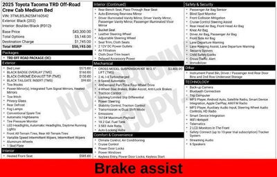 2025 Toyota Tacoma TRD Off-Road